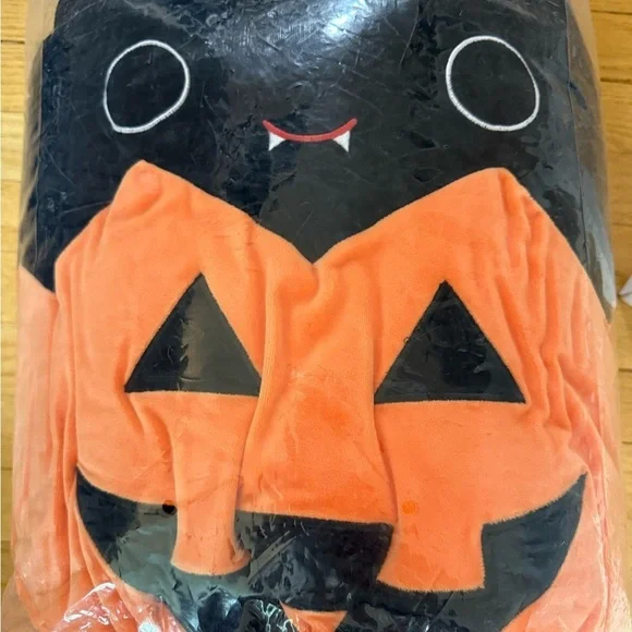 Squishmallows Black and Orange Pumpkin Costume
