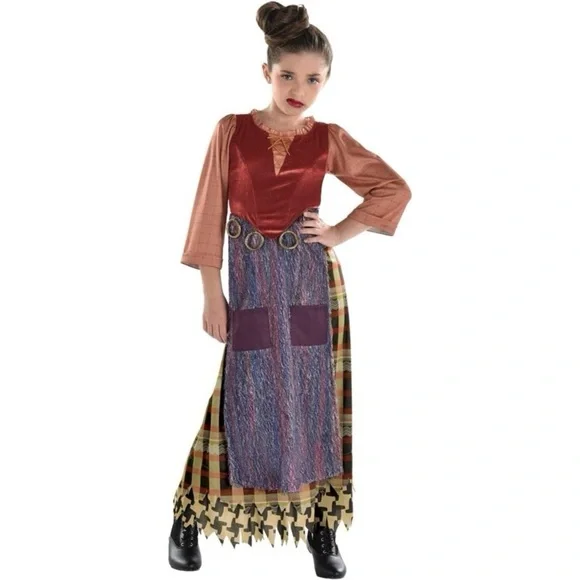 Mary Sanderson Hocus Pocus Kids Costume XLarge NWT