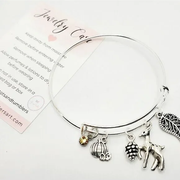 Fall Favorites Adjustable Bangle Bracelets