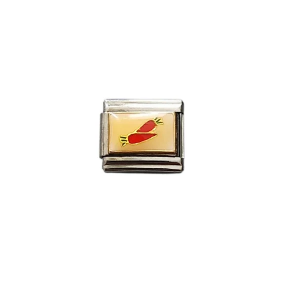 Charmlink Chili Pepper Food DIY Personalized Composable Italian Charm‎ Bracelet