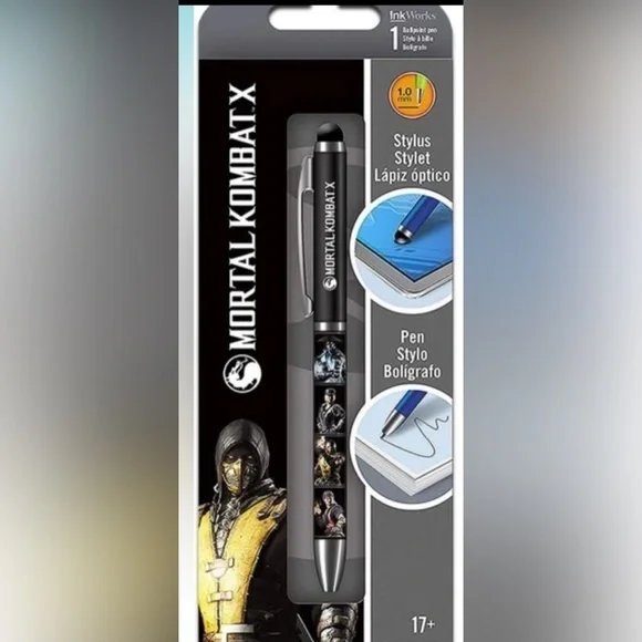 INKWORKS Mortal Kombat X Stylus Pen, NIB