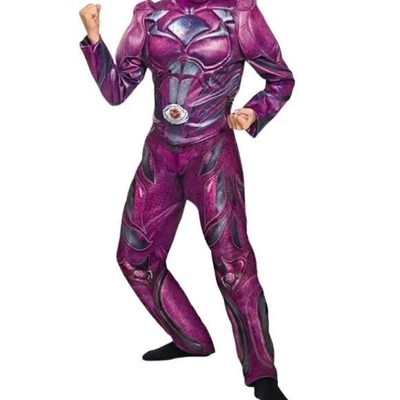 Power ranger Disguise Ranger girls Movie Deluxe Halloween Costume girls 6-8yo