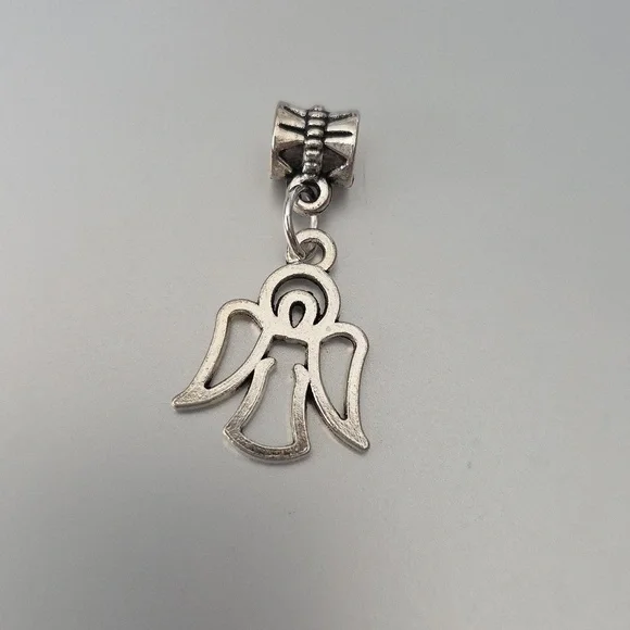 Angel Charm for European Style Bracelets Tibeten ALLOYS