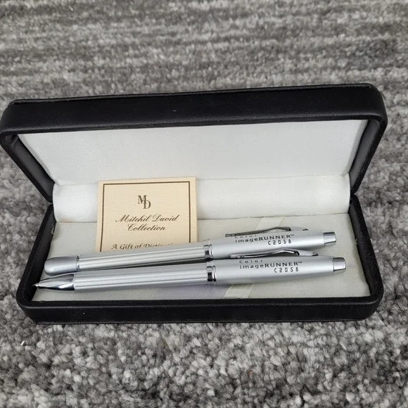 Canon Color imageRUNNER C2058 Mitchil David Pen Set Silver Executive Gift Box