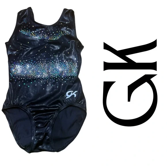 NWT CS GK Elite sportswear short sleeved leotard