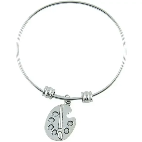 Painters Palette Painting Bangle
