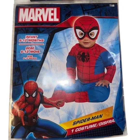 Halloween Costume Marvel Spider-Man Infant