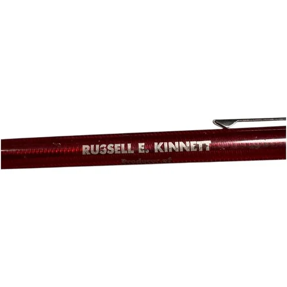 Vintage Scripto Atlanta USA Pen Russell E.‎ Kinnett Seed Corn Milroy, Ind