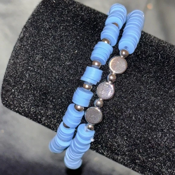 🌹 Handmade clay bracelet