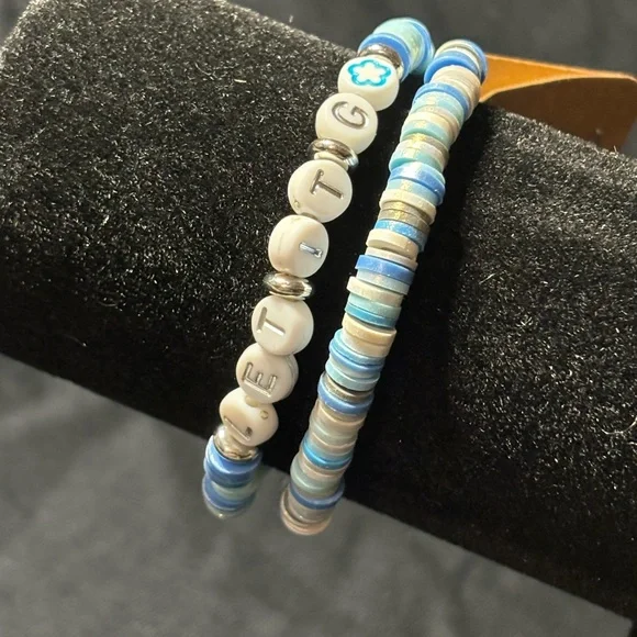 🌹 Let it go stretchy bracelets
