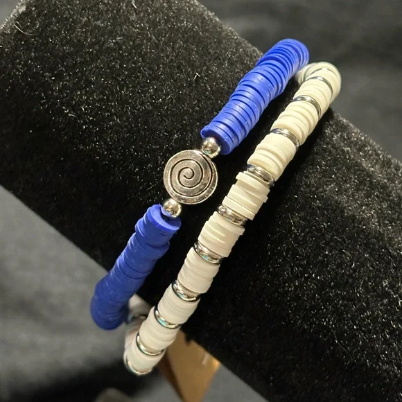 🌹 Clay handmade bracelet set