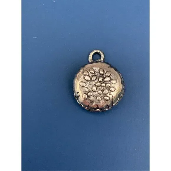 .925 Hamburger Food Sterling Silver Jewelry Charm #snack #meal #burger