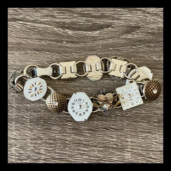 Golf lover bracelet heart country club watch face Lovecore sporty athletic gift