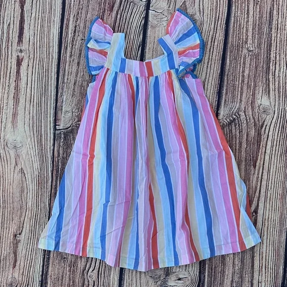 Tucker + Tate Multicolor Striped Kids Dress