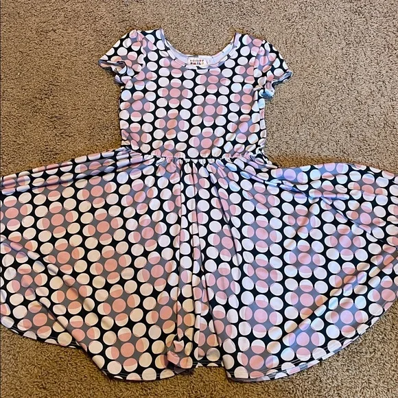 Dot dot smile polka dot Kids Dress