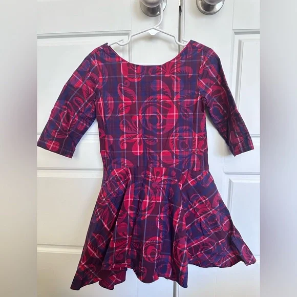 Tea Collection - Scottish pattern dress