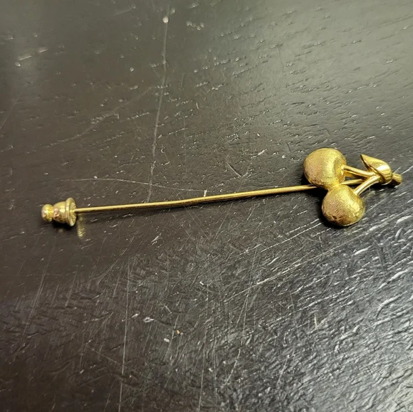 Vintage Trifari Cherry Pin