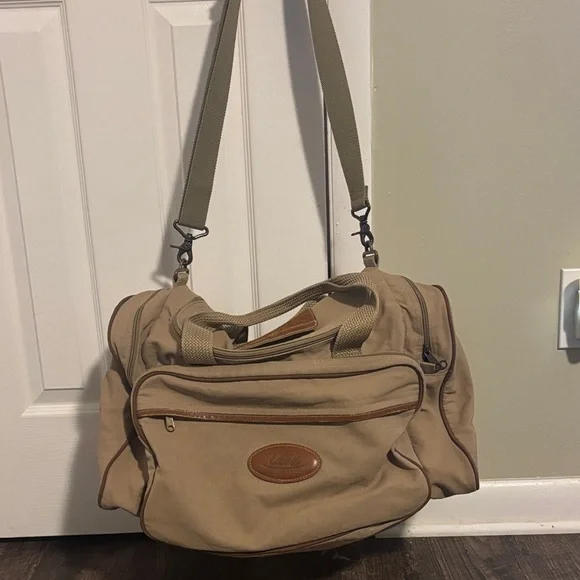 Ford Tan Duffel Bag for Men