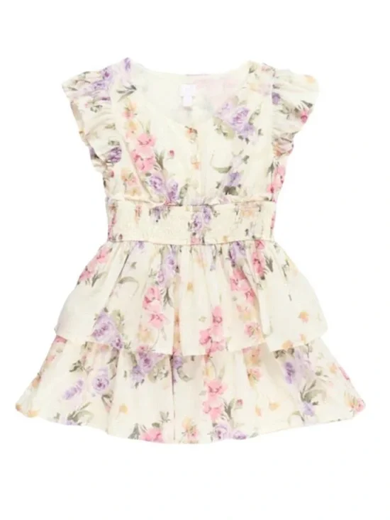 GAP x LSF Love Shack Fancy Girls Floral Mini Dress XSmall (5)