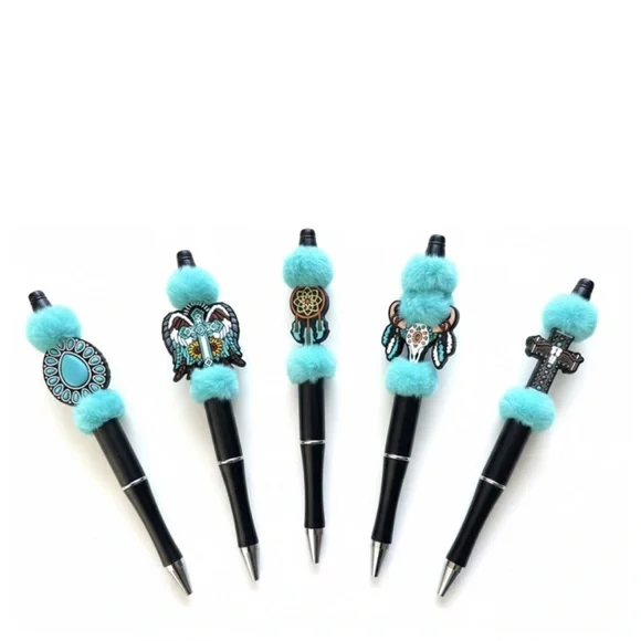 OOAK Artisan Western Artisan Pen , Refill & Bag
