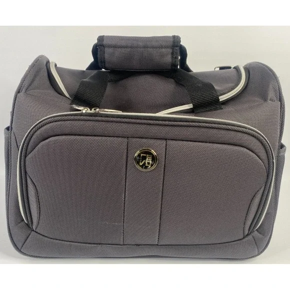 Revo Duffel Bag Unisex Medium Gray Excellent Ballistic Nylon Travel Gym Bag