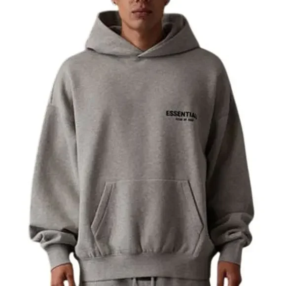 💎✨BRAND NEW✨💎FOG essentials Season 8 double line high street hoodie Gray