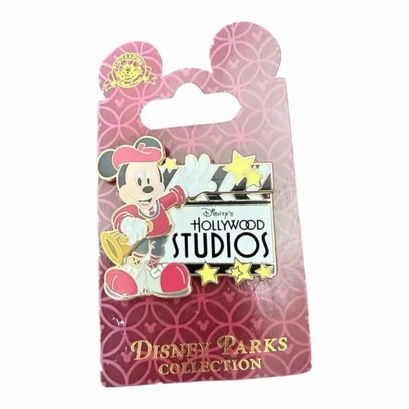 Disney Parks‎ Mickey Mouse Director Pin – Hollywood Studios Movable Clapboard