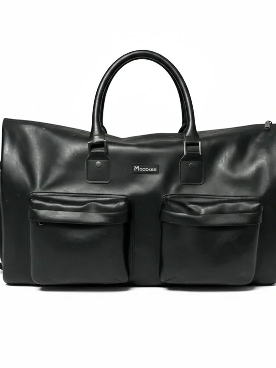 Modocker convertible, garment duffel bag black travel, carry-on suit bag .