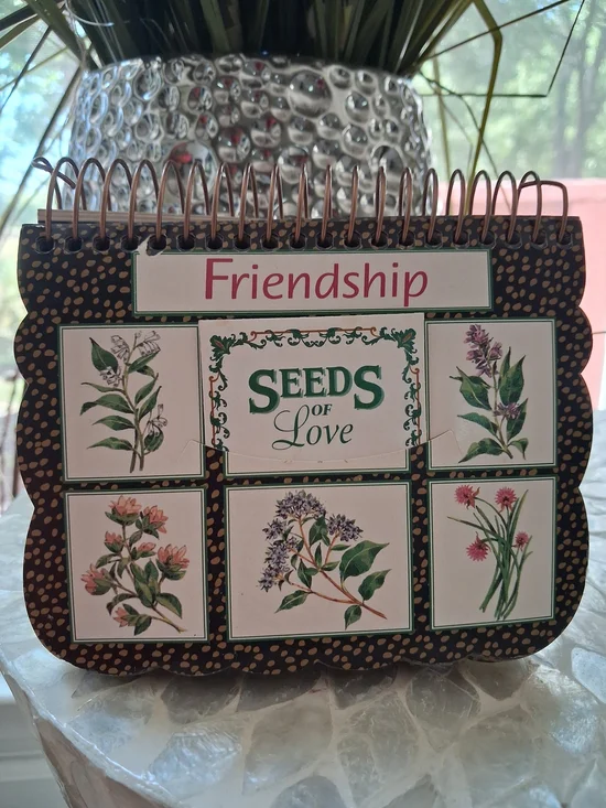 Seeds of Love Friendship Desk Flip Calendar