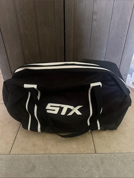 STX Black Hockey Duffel Bag