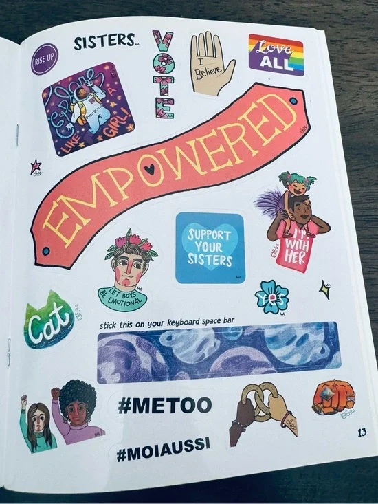 Feminist Female Empowered Stickers