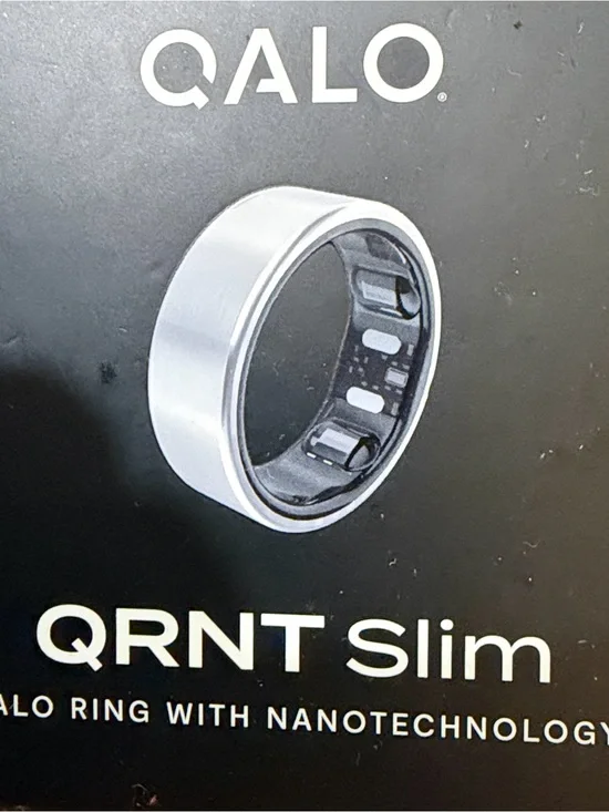 QALO QRNT Slim Smart Ring — Silver