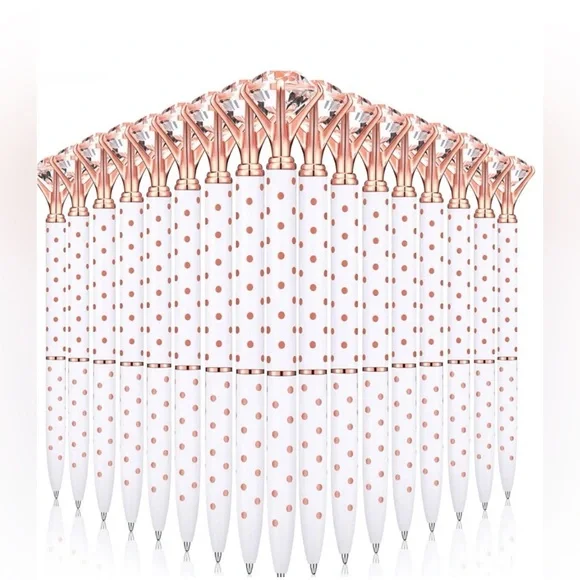 Polka dot diamond pens 2