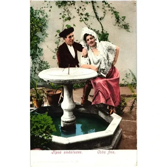Tipos Andaluces Coba Fina Tomas Sanz Sevilla No.20 Spain Postcard