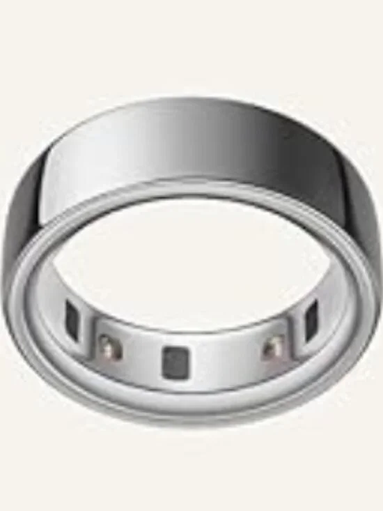 Oura Ring 4 - Silver - Size 8