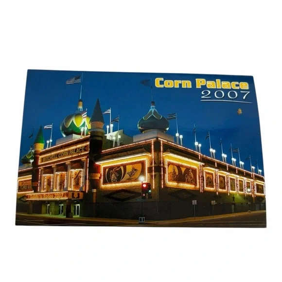 Mitchell Corn Palace 2007 Postcard – Americana Landmark Collectible