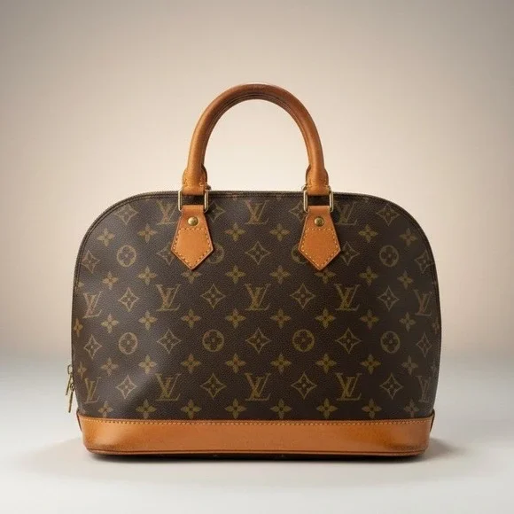 Louis Vuitton Alma PM Monogram Canvas‎ Satchel – Authentic LV