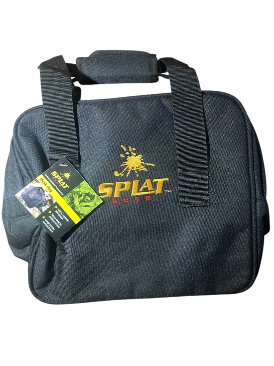 NEW! Splat Gear Black Duffel Bag – Compact Carry Bag for Paintball Mask