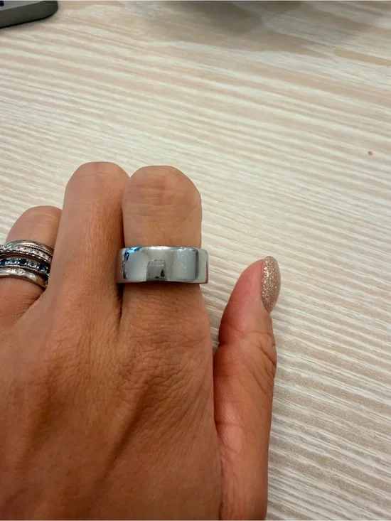 Oura ring gen 4   Silver  Size 6