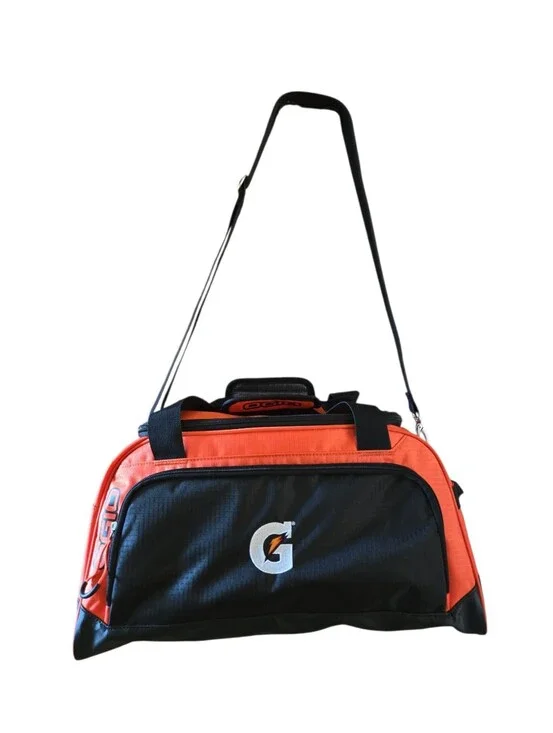 OGIO Big Dome Duffel Black Orange Unisex Women Men Bag Tote Gym Travel