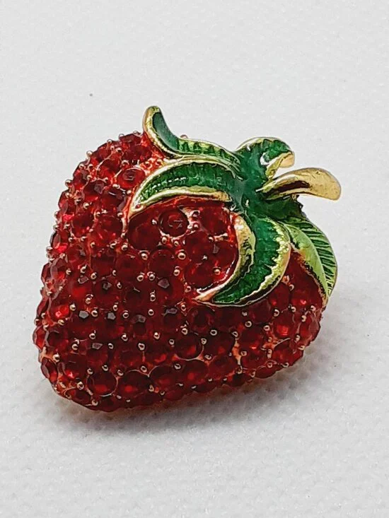 Festival Time!! NEW on card Strawberry Pin