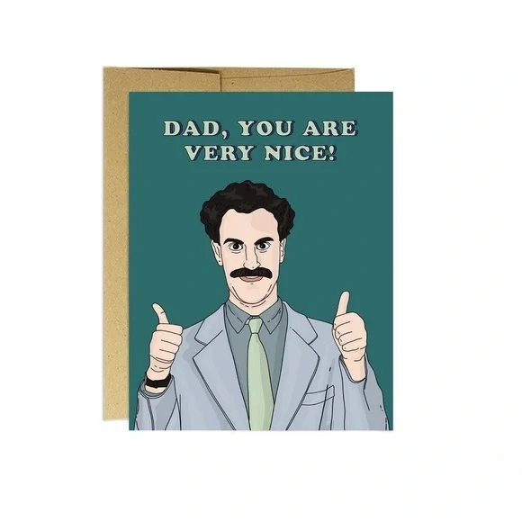 Dad, You Are Very Nice - Father's Day Card, NWT, For Bundles Only
