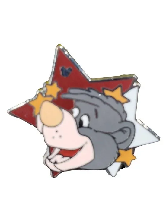 Disney Baloo Bear Trading Pin Jungle Book Hidden Mickey Lapel Pin Brooch Jewelry