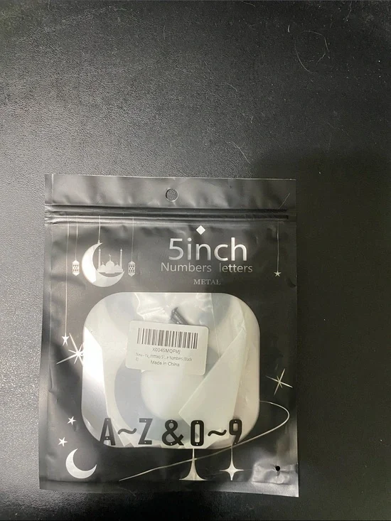 5inch Metal Number 8