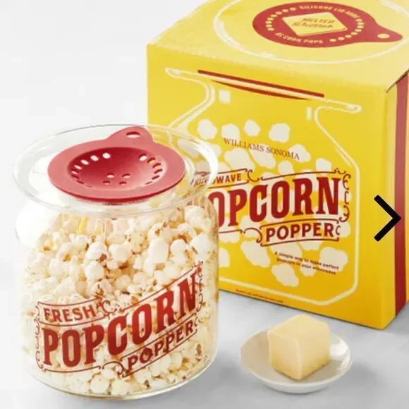 Williams Sonoma Popcorn Popper makes 2.5 qts Brand New