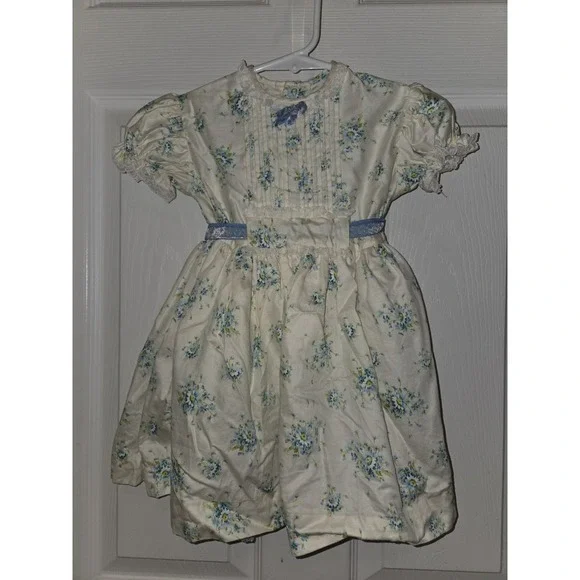 VTG Tiny Town Togs Original Baby Girl Dress Size Unknown