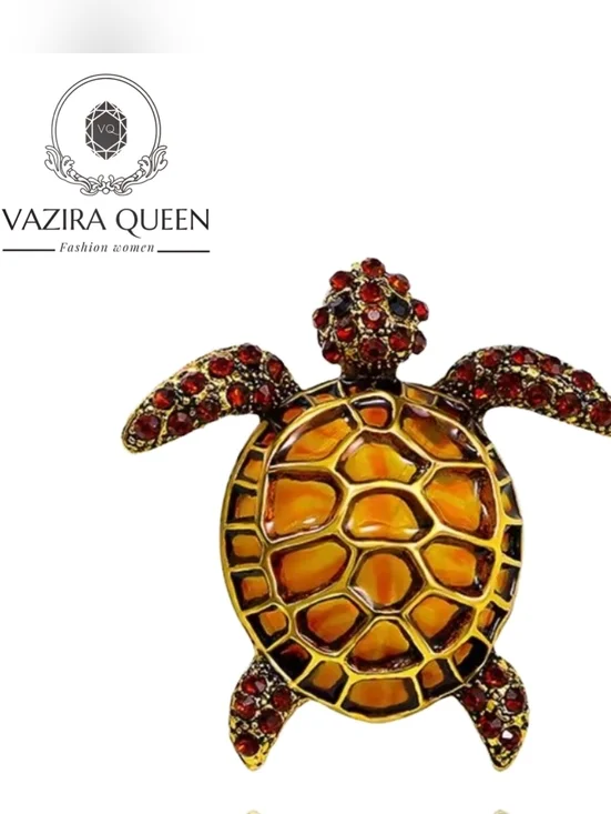 VQ Turtle Brooch