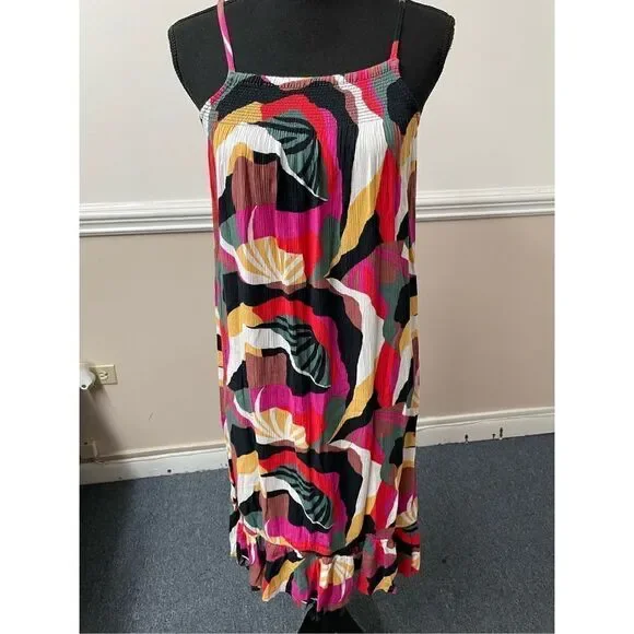 Billabong Girls Maxed Out Printed Maxi Dress with Adjustable Straps