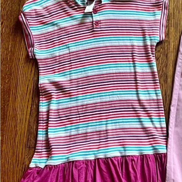 Tea Collection Striped Multicolor Dress