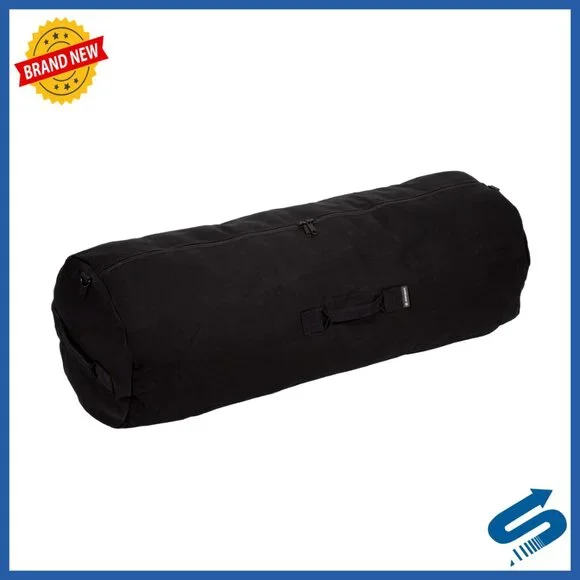 Classic Canvas Duffel Bag Heavy Duty Travel Gym Storage Minimalist